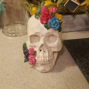 Flower skull